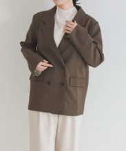 画像をギャラリービューアに読み込む, 【一部店舗限定】ソフトダブルテーラードジャケット/MM658501
