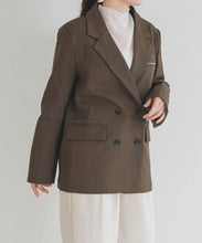 画像をギャラリービューアに読み込む, 【一部店舗限定】ソフトダブルテーラードジャケット/MM658501
