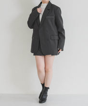 画像をギャラリービューアに読み込む, 【一部店舗限定】ソフトダブルテーラードジャケット/MM658501
