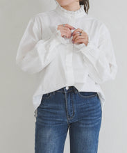 画像をギャラリービューアに読み込む, 【一部店舗限定】レースきれいめブラウス/TT658109
