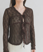 画像をギャラリービューアに読み込む, 【一部店舗限定】シアーレースカーディガン/TT658201
