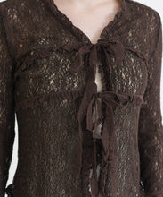 画像をギャラリービューアに読み込む, 【一部店舗限定】シアーレースカーディガン/TT658201
