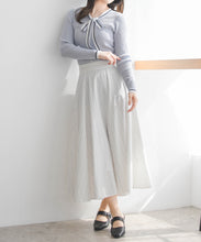 画像をギャラリービューアに読み込む, マルチ配色ボウタイリブニット/MM618305
