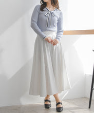 画像をギャラリービューアに読み込む, ストライプフレアスカート/MM617204
