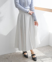 画像をギャラリービューアに読み込む, ストライプフレアスカート/MM617204
