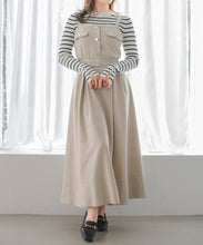 画像をギャラリービューアに読み込む, フラップ付きジャンスカ/MM617401
