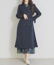 画像をギャラリービューアに読み込む, サイドプリーツベーシックトレンチコート/MM618601
