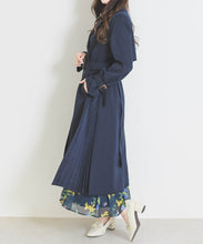 画像をギャラリービューアに読み込む, サイドプリーツベーシックトレンチコート/MM618601
