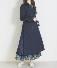 画像をギャラリービューアに読み込む, サイドプリーツベーシックトレンチコート/MM618601
