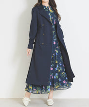 画像をギャラリービューアに読み込む, サイドプリーツベーシックトレンチコート/MM618601
