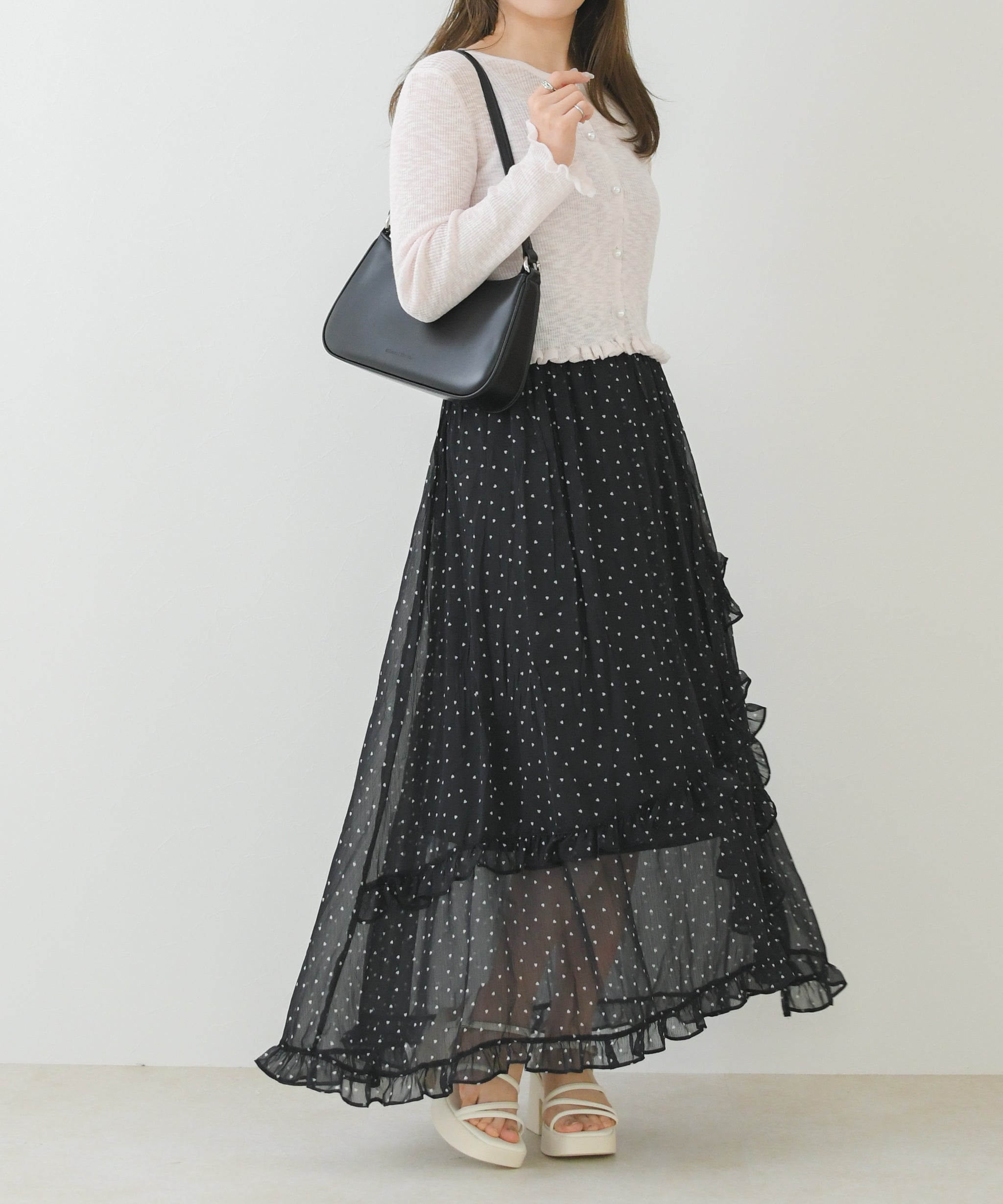 一部店舗限定】ドットシアーティアードスカート/TT657235 – MISCH