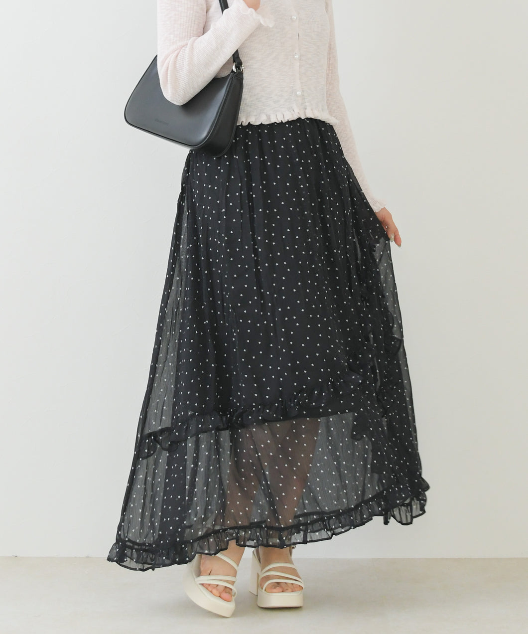 一部店舗限定】ドットシアーティアードスカート/TT657235 – MISCH