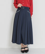 画像をギャラリービューアに読み込む, 【予約販売/5月上旬発売予定】配色ラインフレアスカート/MM627207
