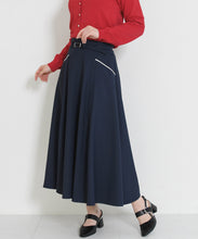 画像をギャラリービューアに読み込む, 【予約販売/5月上旬発売予定】配色ラインフレアスカート/MM627207

