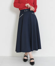 画像をギャラリービューアに読み込む, 【予約販売/5月上旬発売予定】配色ラインフレアスカート/MM627207

