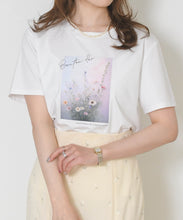 画像をギャラリービューアに読み込む, フラワープリントグラフィックTシャツ/TT628201

