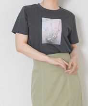 画像をギャラリービューアに読み込む, フラワープリントグラフィックTシャツ/TT628201
