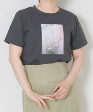 画像をギャラリービューアに読み込む, フラワープリントグラフィックTシャツ/TT628201
