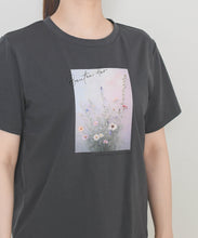 画像をギャラリービューアに読み込む, フラワープリントグラフィックTシャツ/TT628201
