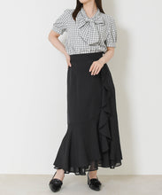 画像をギャラリービューアに読み込む, ラッフルティアード裾シアースカート/MM627210
