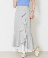 画像をギャラリービューアに読み込む, ラッフルティアード裾シアースカート/MM627210
