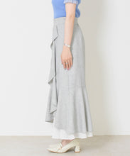 画像をギャラリービューアに読み込む, ラッフルティアード裾シアースカート/MM627210
