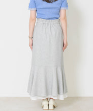 画像をギャラリービューアに読み込む, ラッフルティアード裾シアースカート/MM627210
