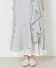 画像をギャラリービューアに読み込む, ラッフルティアード裾シアースカート/MM627210
