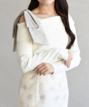 画像をギャラリービューアに読み込む, アシメリボンニットプルオーバー/TT618301
