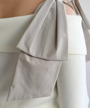 画像をギャラリービューアに読み込む, アシメリボンニットプルオーバー/TT618301
