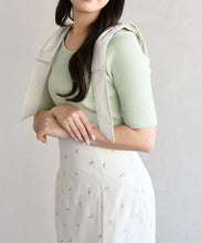 画像をギャラリービューアに読み込む, ショルダーリボンニット/TT628301
