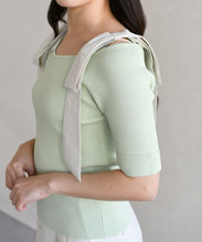 画像をギャラリービューアに読み込む, ショルダーリボンニット/TT628301
