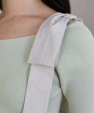 画像をギャラリービューアに読み込む, ショルダーリボンニット/TT628301
