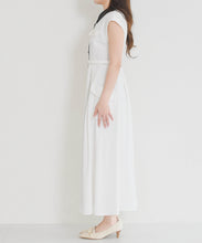 画像をギャラリービューアに読み込む, 【予約販売/5月上旬発売予定】配色襟フレンチシャツワンピース/MM627412
