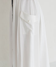 画像をギャラリービューアに読み込む, 【予約販売/5月上旬発売予定】配色襟フレンチシャツワンピース/MM627412
