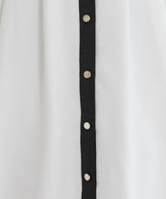 画像をギャラリービューアに読み込む, 【予約販売/5月上旬発売予定】配色襟フレンチシャツワンピース/MM627412
