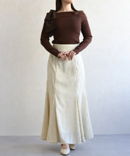 画像をギャラリービューアに読み込む, 刺繍マーメイドスカート/TT617204
