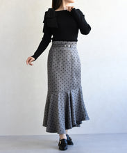 画像をギャラリービューアに読み込む, アシメリボンニットプルオーバー/TT618301
