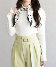 画像をギャラリービューアに読み込む, スカーフ付きスクエアニット/TT618303
