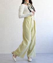 画像をギャラリービューアに読み込む, ベルト付きカラーワイドパンツ/TT517309
