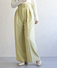 画像をギャラリービューアに読み込む, ベルト付きカラーワイドパンツ/TT517309
