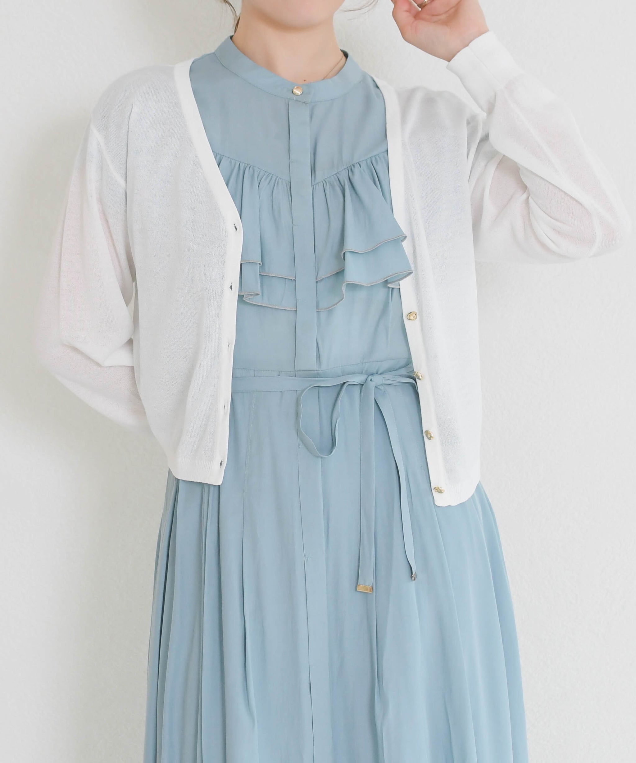 ラメシアーVネッククロップドカーディガン/MM628404 – MISCH MASCH|31