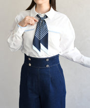 画像をギャラリービューアに読み込む, スカーフ付きシャツブラウス/TT618103
