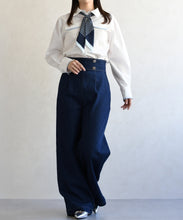 画像をギャラリービューアに読み込む, スカーフ付きシャツブラウス/TT618103
