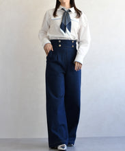 画像をギャラリービューアに読み込む, スカーフ付きシャツブラウス/TT618103
