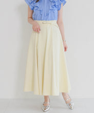 画像をギャラリービューアに読み込む, 【予約販売/5月上旬発売予定】配色ラインフレアスカート/MM627207
