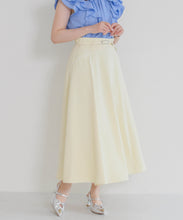 画像をギャラリービューアに読み込む, 【予約販売/5月上旬発売予定】配色ラインフレアスカート/MM627207
