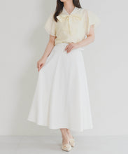 画像をギャラリービューアに読み込む, 【予約販売/5月上旬発売予定】配色ラインフレアスカート/MM627207
