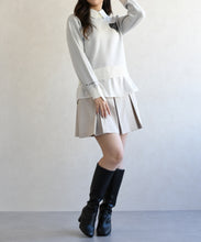 画像をギャラリービューアに読み込む, ハートモチーフ襟付きニット/TT618306
