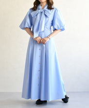 画像をギャラリービューアに読み込む, パフスリーブシャツワンピース/TT617402
